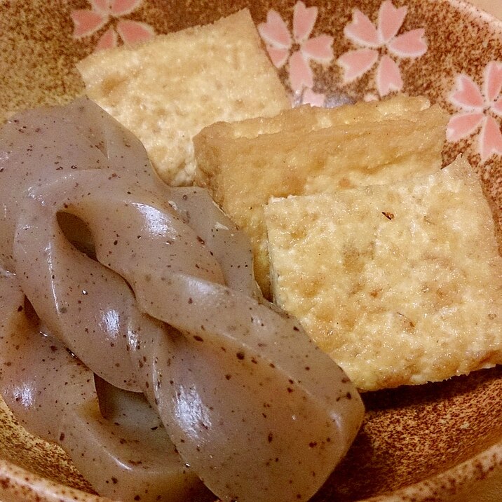 厚揚げとこんにゃくの煮物 冷蔵庫整理レシピ レシピ 作り方 By ぼーずの母ちゃん 楽天レシピ 厚揚げとこんにゃくの煮物 冷蔵庫整理レシピ レシピ 作り方 By ぼーずの母ちゃん 楽天レシピ